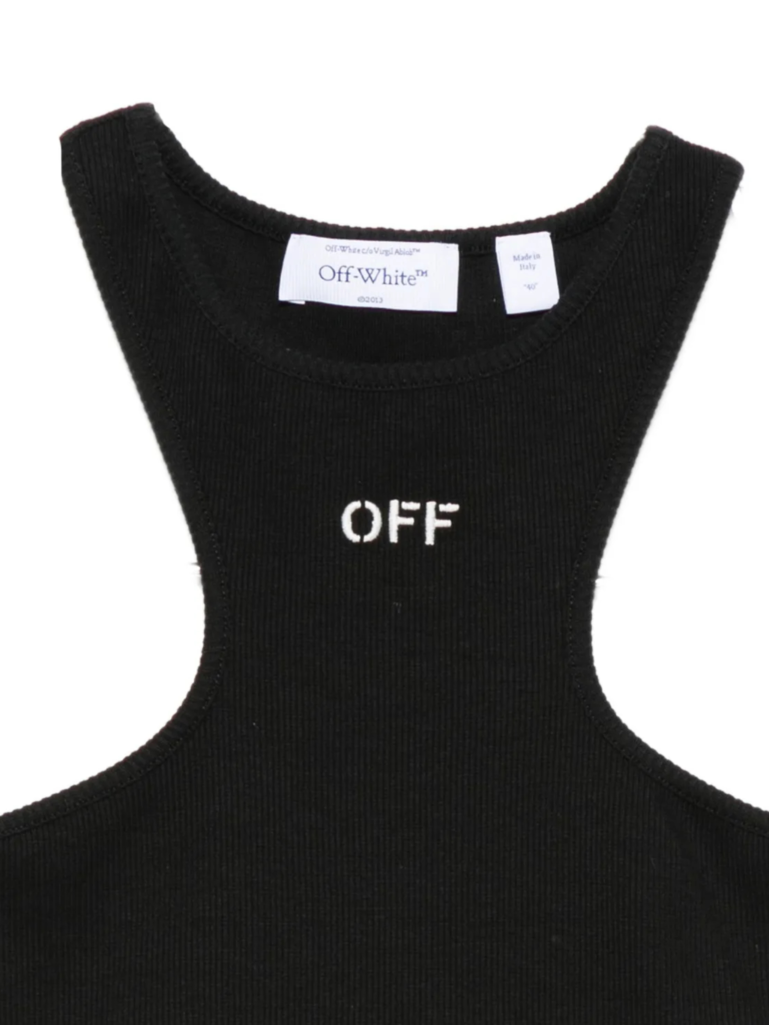 [Off White] Tank top FW26 2FA00671TW003