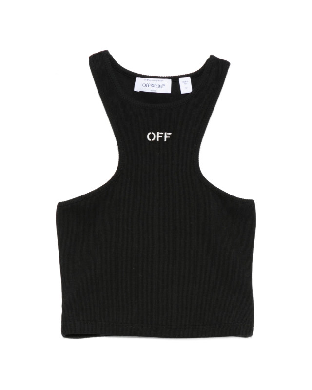 [Off White] Tank top FW26 2FA00671TW003