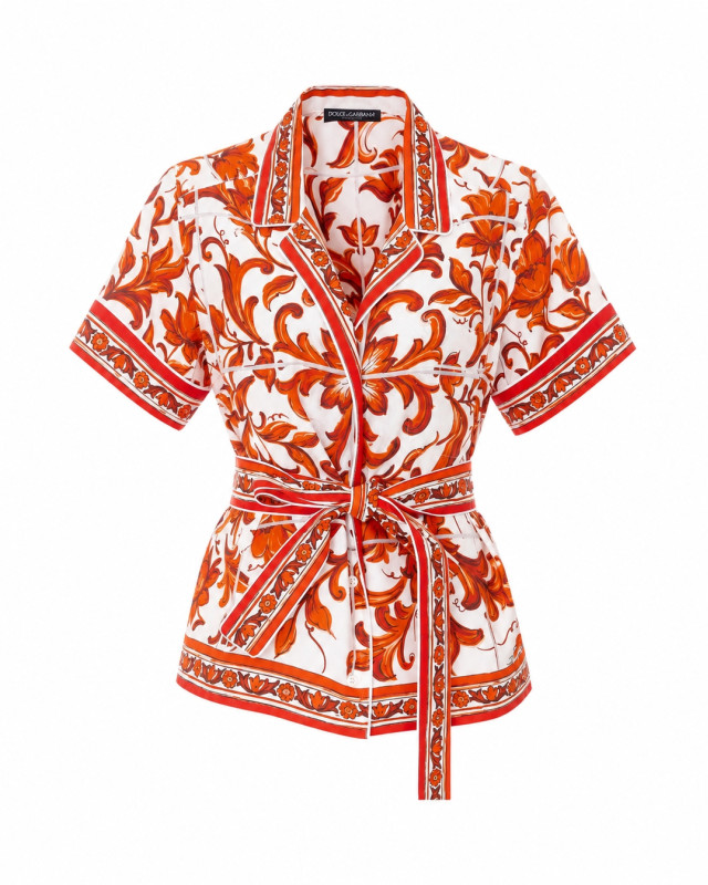 [Dolce & Gabbana] Shirt FW26 F5G67TGDDRES9000