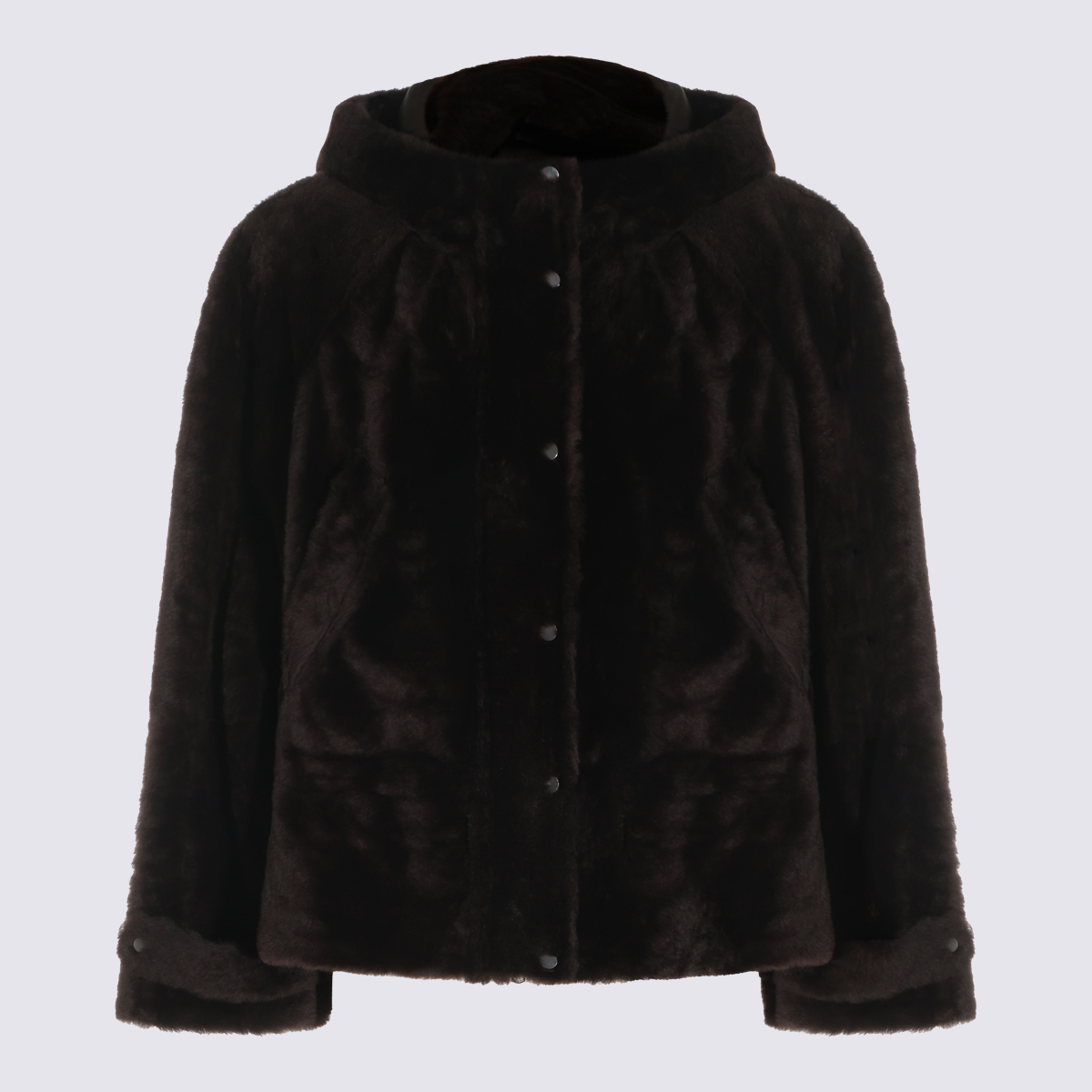 [Brunello Cucinelli] Leather Jacket FW26 MPMRA3106C2390