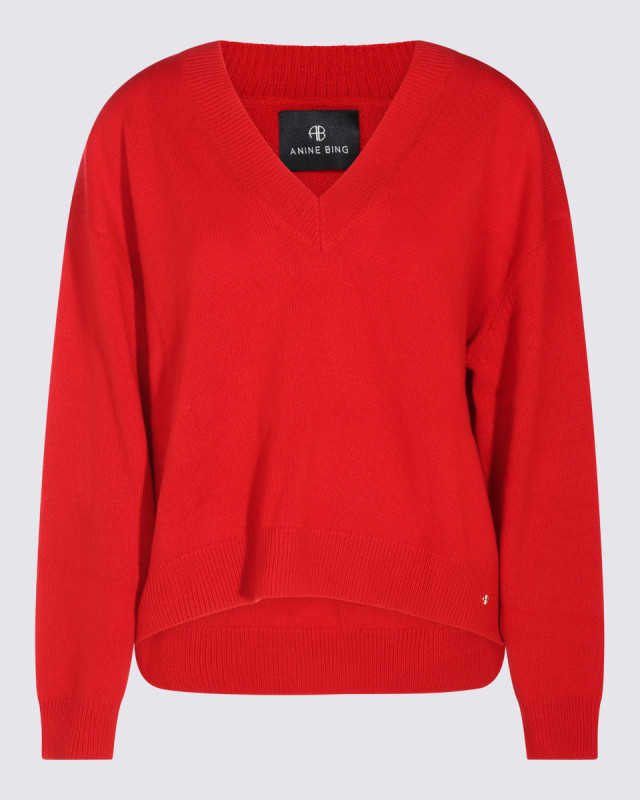 [Anine Bing] Knitwear FW26 A0913033RED29