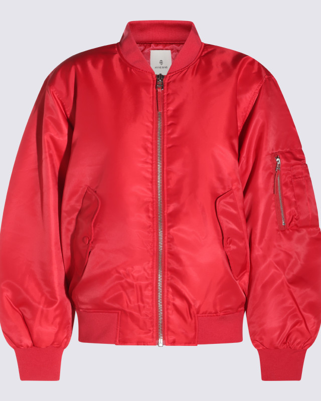 [Anine Bing] Casual Jacket FW26 A0112567RED29
