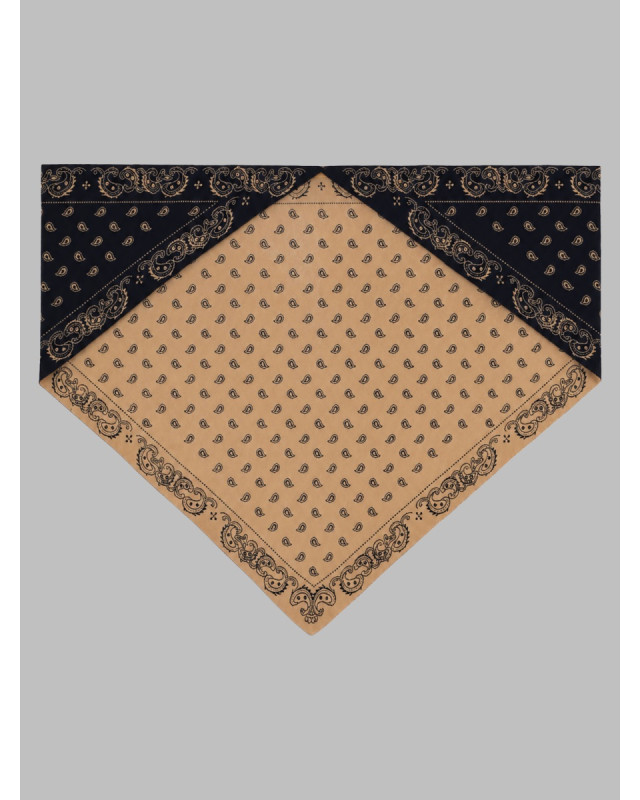 [GUEST IN RESIDENCE] Scarf FW26 A28334AF_NAVY/CAMEL