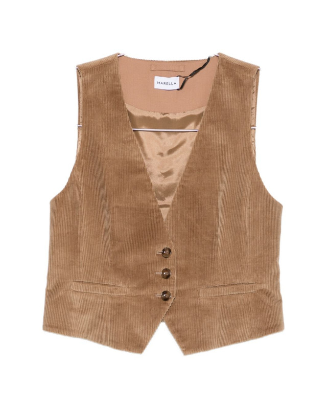 [Marella] Vest FW26 2623156012200 MLLACINOSO 002