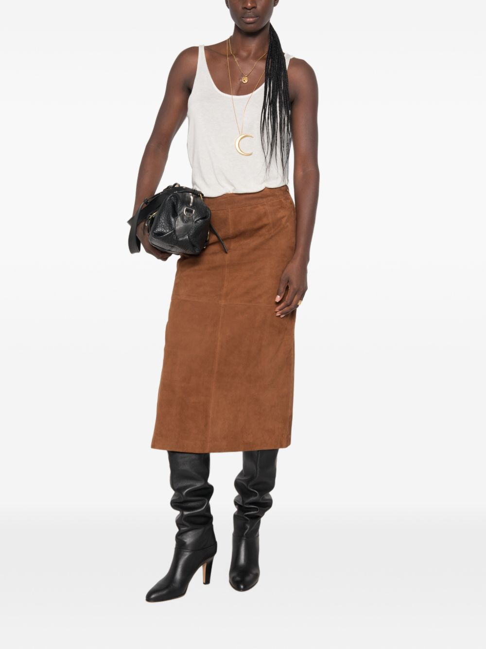 [Marella] Midi skirt FW26 2623406021200 MLLMARMO 003