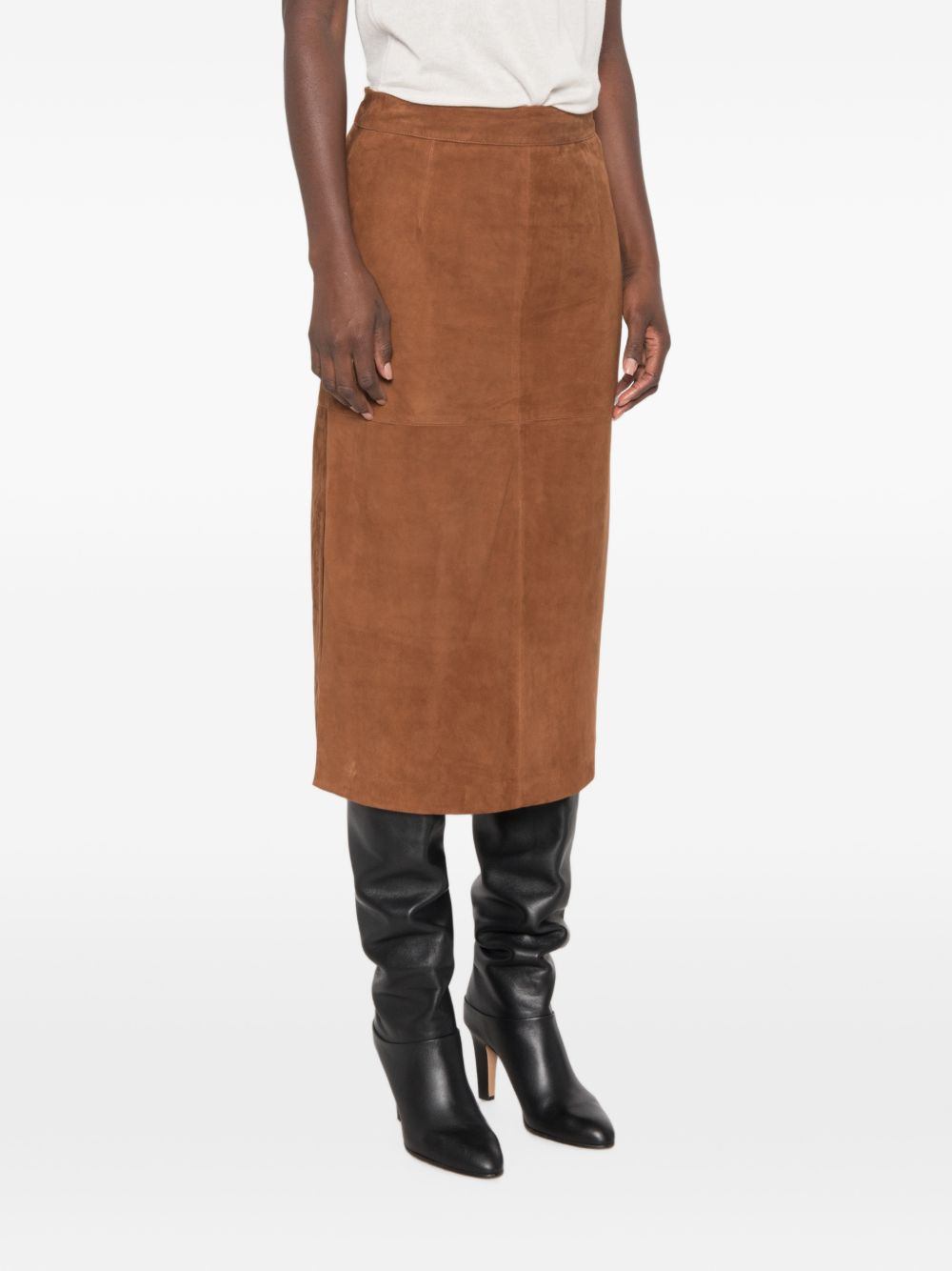 [Marella] Midi skirt FW26 2623406021200 MLLMARMO 003