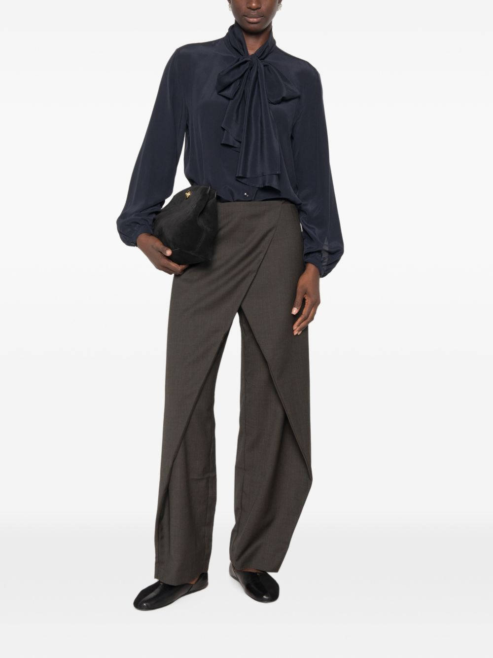 [Marella] Shirts Long Sleeve FW26 2623116082200 MLLMORA 006