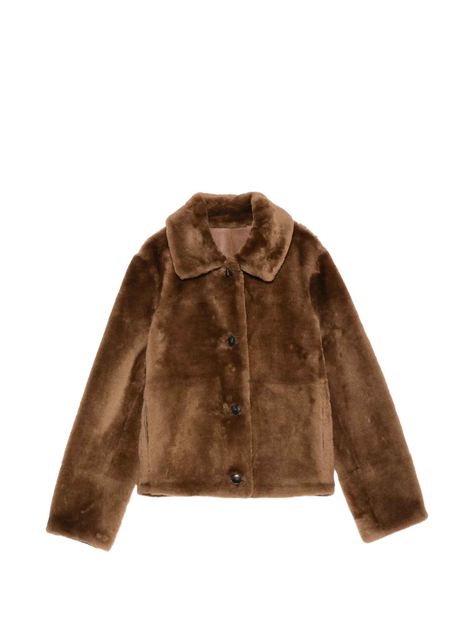 [Yves Salomon] Fur Jacket FW26 22WYV64355MESI
