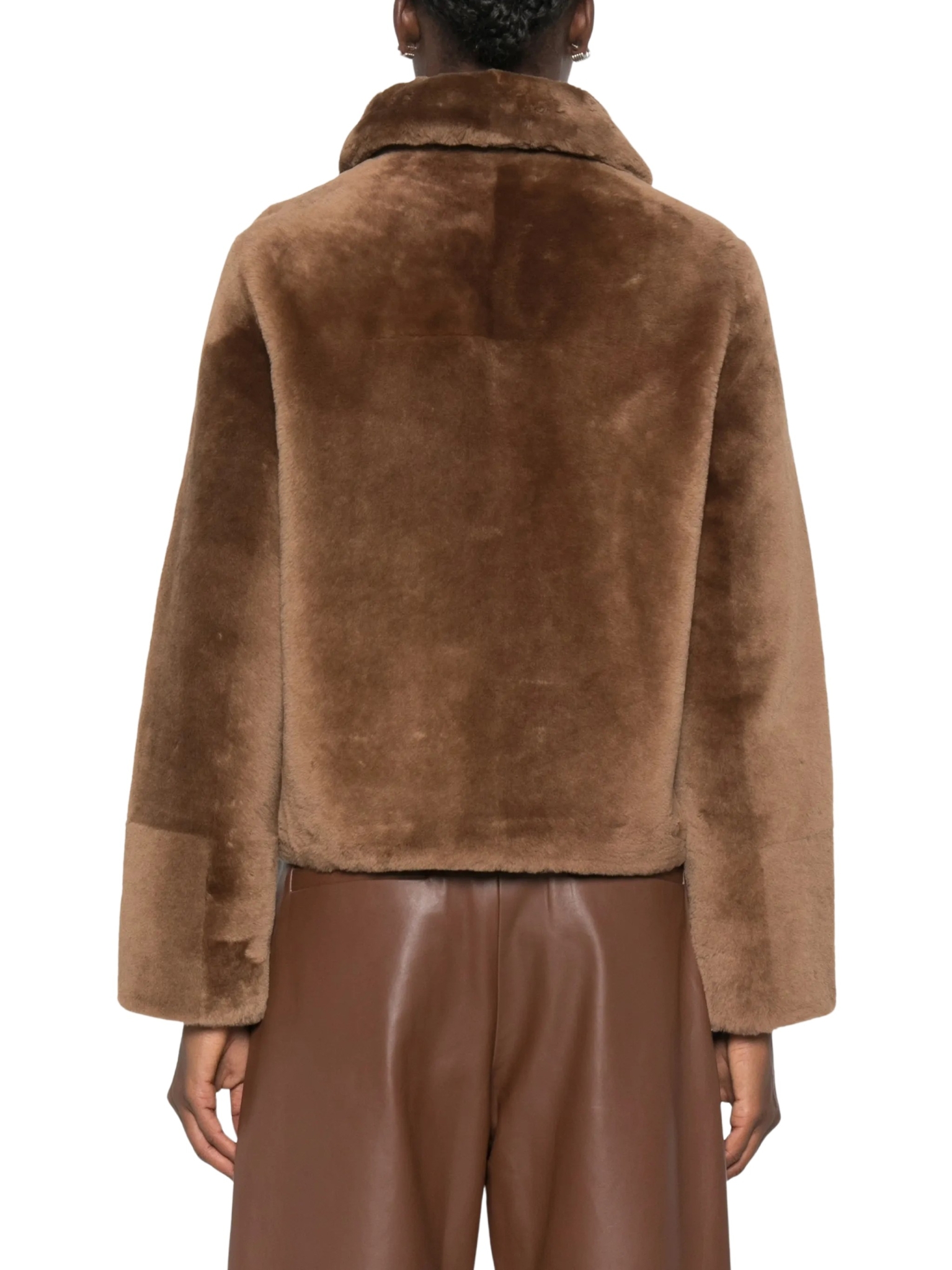 [Yves Salomon] Fur Jacket FW26 22WYV64355MESI