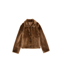 [Yves Salomon] Fur Jacket FW26 22WYV64355MESI