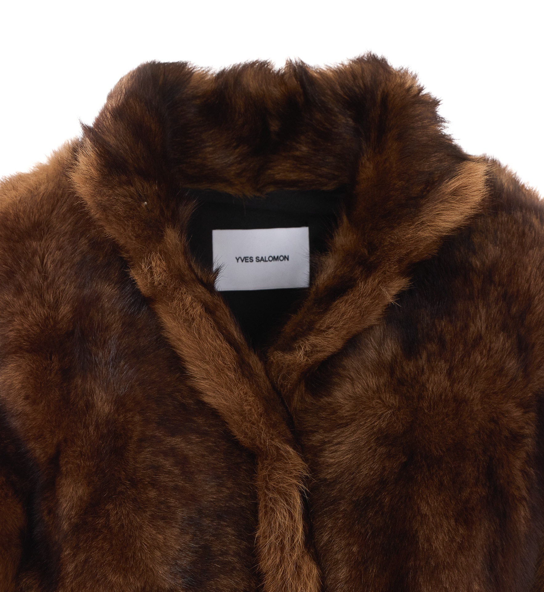 [Yves Salomon] Fur Jacket FW26 27WYV61855TOS1B3321