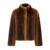 [Yves Salomon] Fur Jacket FW26 27WYV61855TOS1B3321