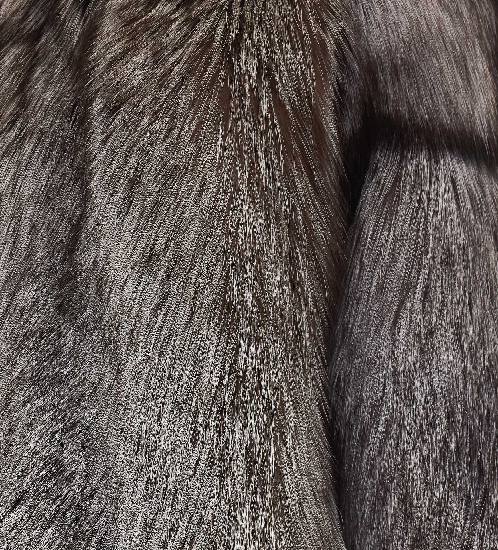 [Yves Salomon] Fur Jacket FW26 25WYV33060RDXXSILVE