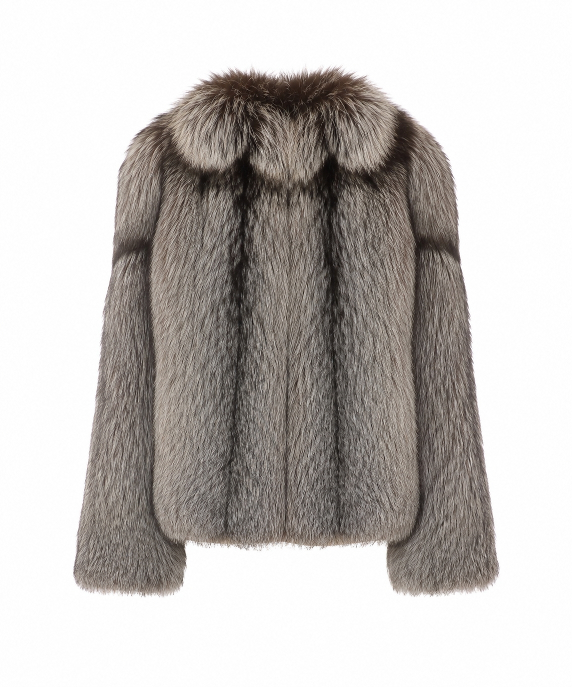 [Yves Salomon] Fur Jacket FW26 25WYV33060RDXXSILVE