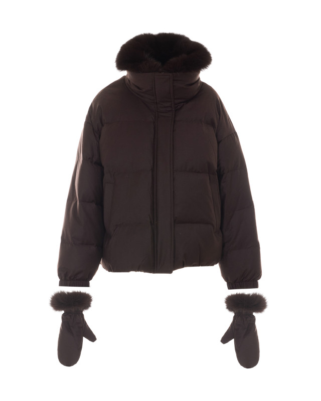 [Yves Salomon] Down jacket FW26 25WYV09066WO2WA2300