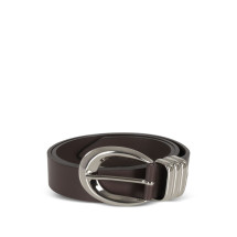 [Federica Tosi] Belt FW26 FTI25CT03BROWN-SILVER