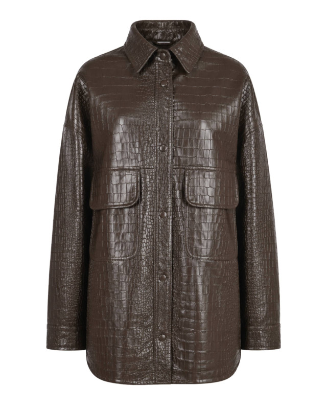 [Federica Tosi] Leather Jacket FW26 3011130169