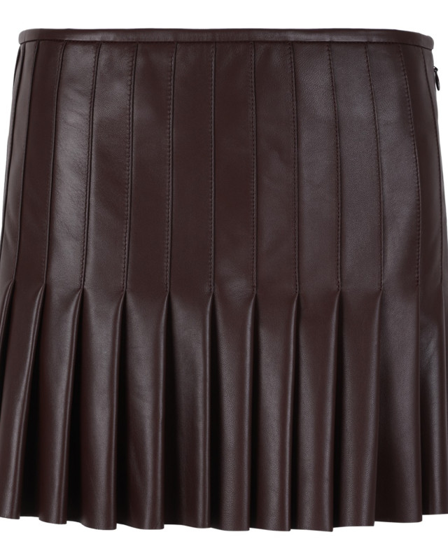 [Alexander McQueen] Mini skirt FW26 876457-Q5ARX6250