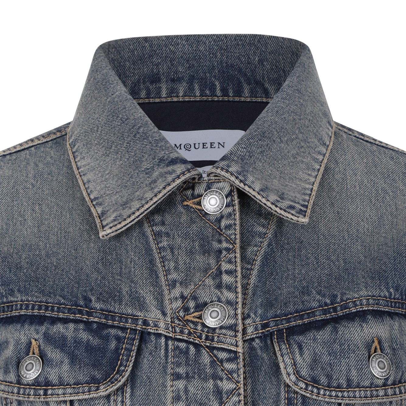 [Alexander McQueen] Denim Jacket FW26 871901-QMAD44403
