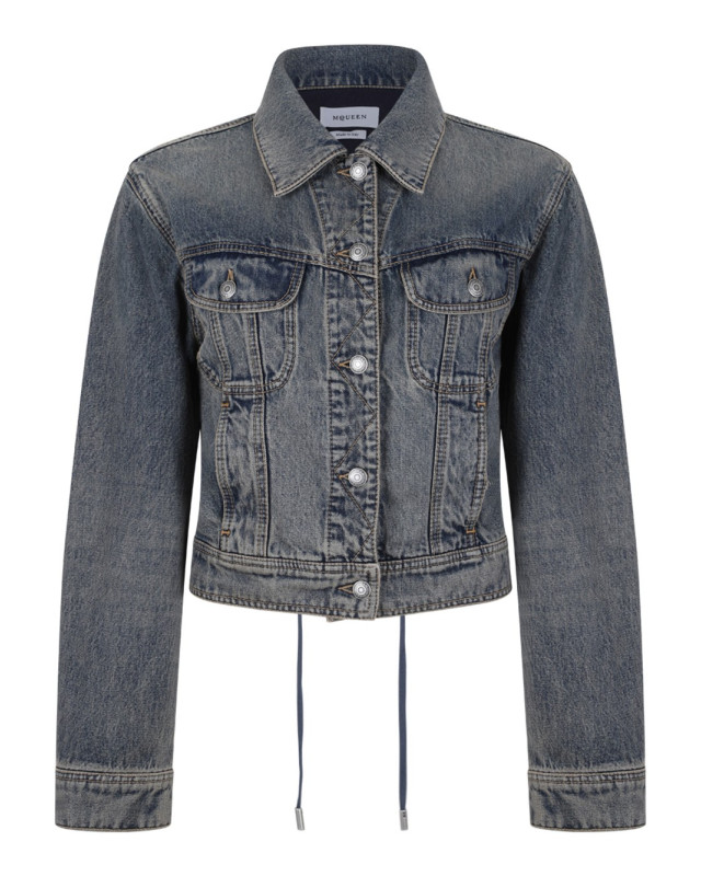 [Alexander McQueen] Denim Jacket FW26 871901-QMAD44403