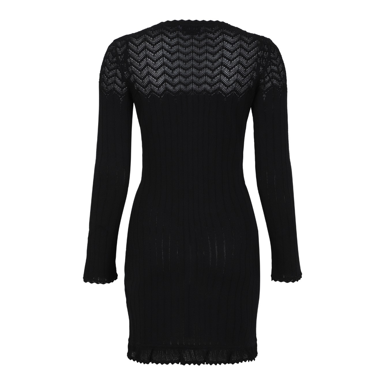 [Alexander McQueen] Long sleeve dress FW26 876688-Q1BH21000