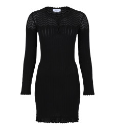 [Alexander McQueen] Long sleeve dress FW26 876688-Q1BH21000