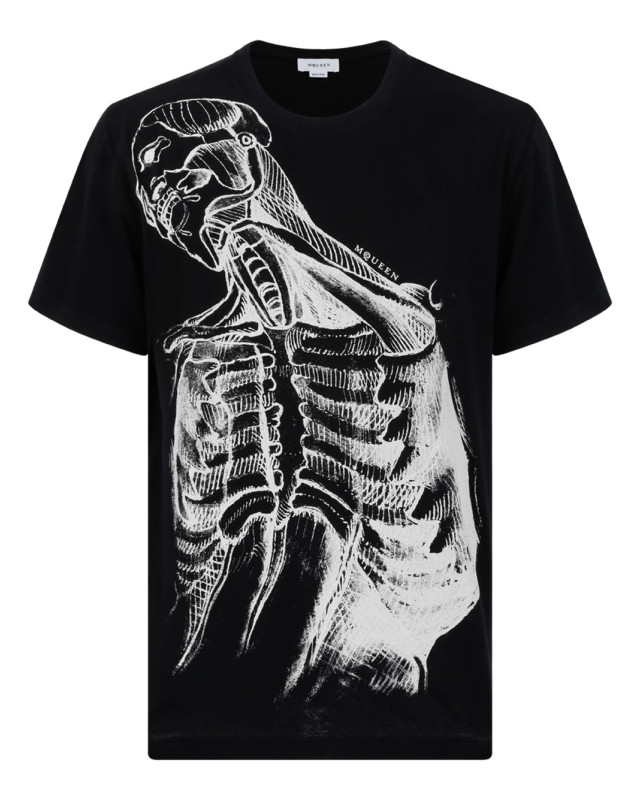 [Alexander McQueen] T-shirts Short Sleeve FW26 873661-QTAEX0526