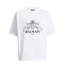 [Balmain] T-shirts Short Sleeve FW26 HH1EG275BD65-GAB