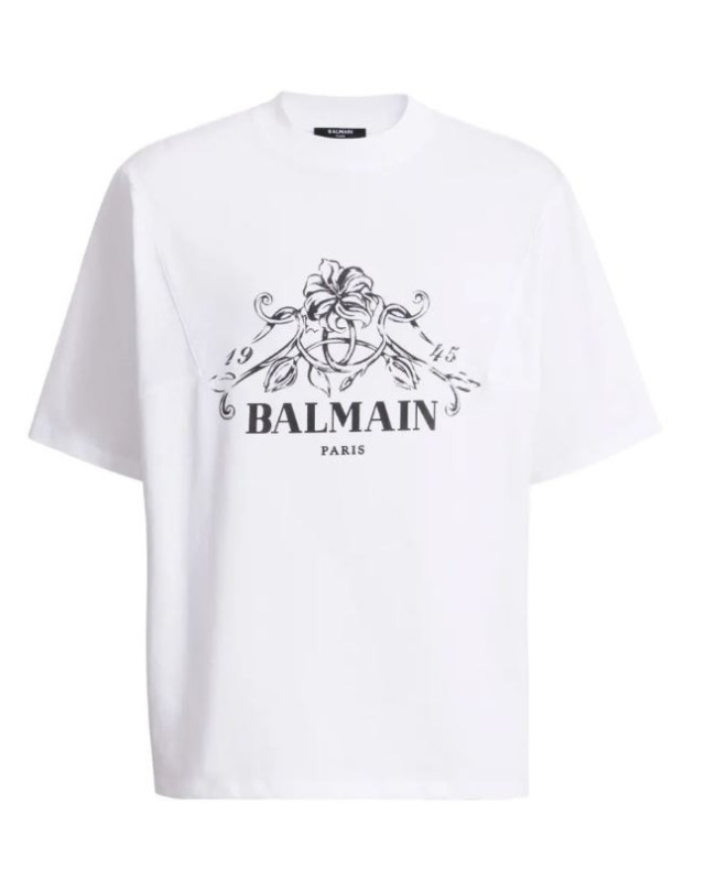 [Balmain] T-shirts Short Sleeve FW26 HH1EG275BD65-GAB
