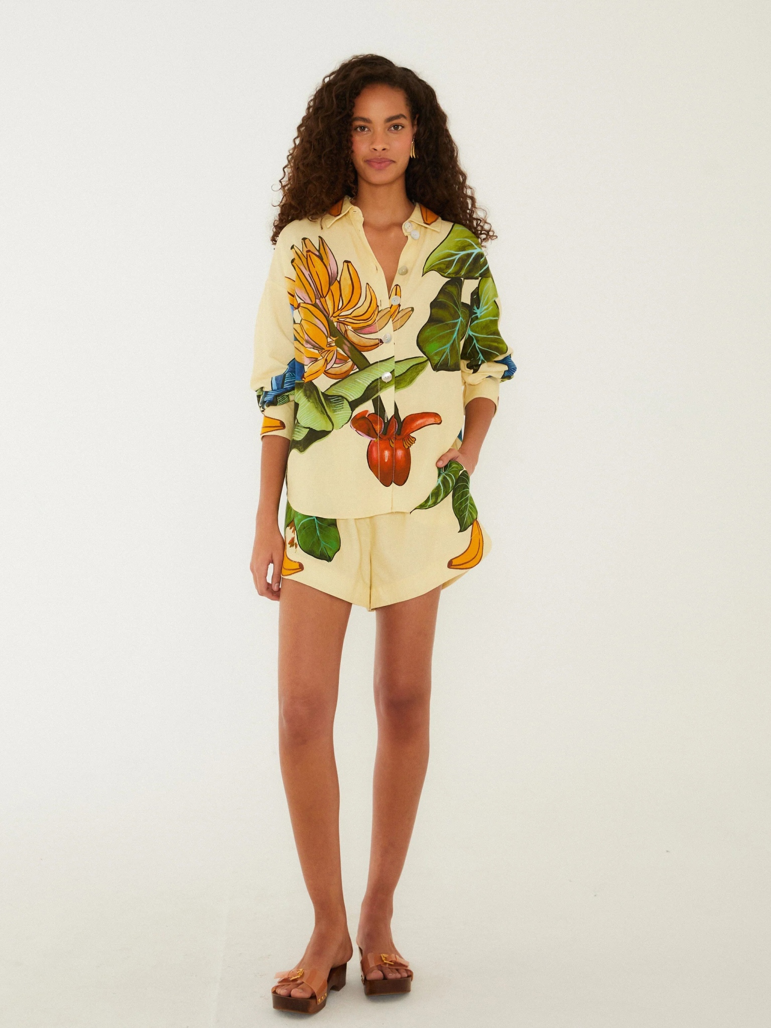[Farm Rio] Shirts Short Sleeve FW26 36077726001