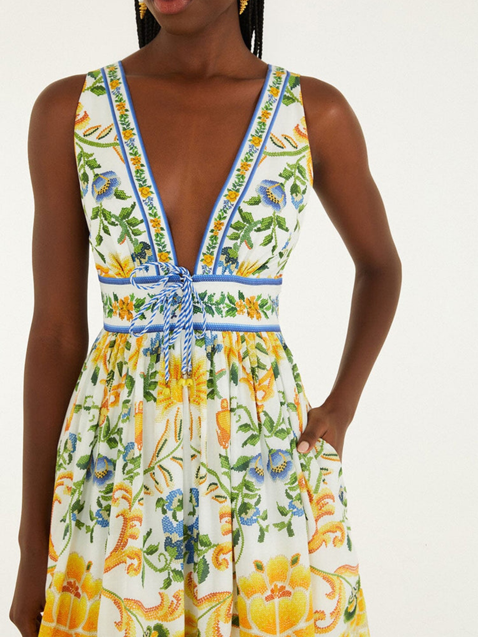 [Farm Rio] Sleeveless dress FW26 35544625185