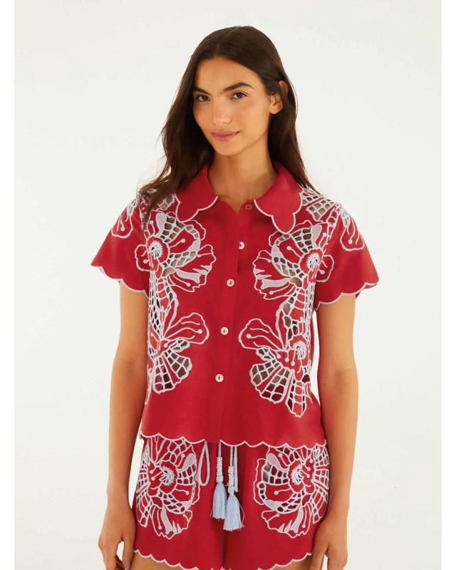 [Farm Rio] Shirts Short Sleeve FW26 26041126148