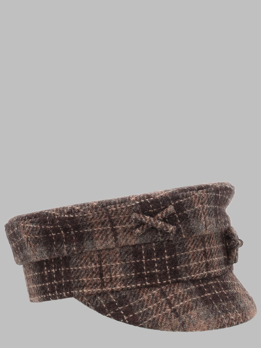 [RUSLAN BAGINSKIY] Cap FW26 KPC09PF26_WPLDFRBBROWN