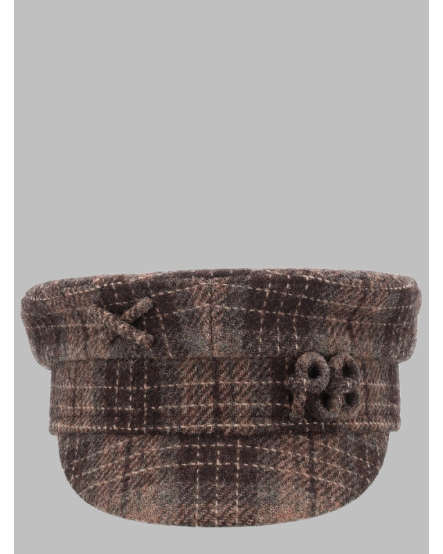 [RUSLAN BAGINSKIY] Cap FW26 KPC09PF26_WPLDFRBBROWN