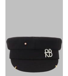 [RUSLAN BAGINSKIY] Hat FW26 KPC033.PF26_WAPRSSIRBBLACK