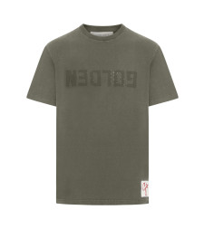 [GOLDEN GOOSE DELUXE BRAND] T-shirts FW26 GMP01220P00067135479 DUSTY OLIVE