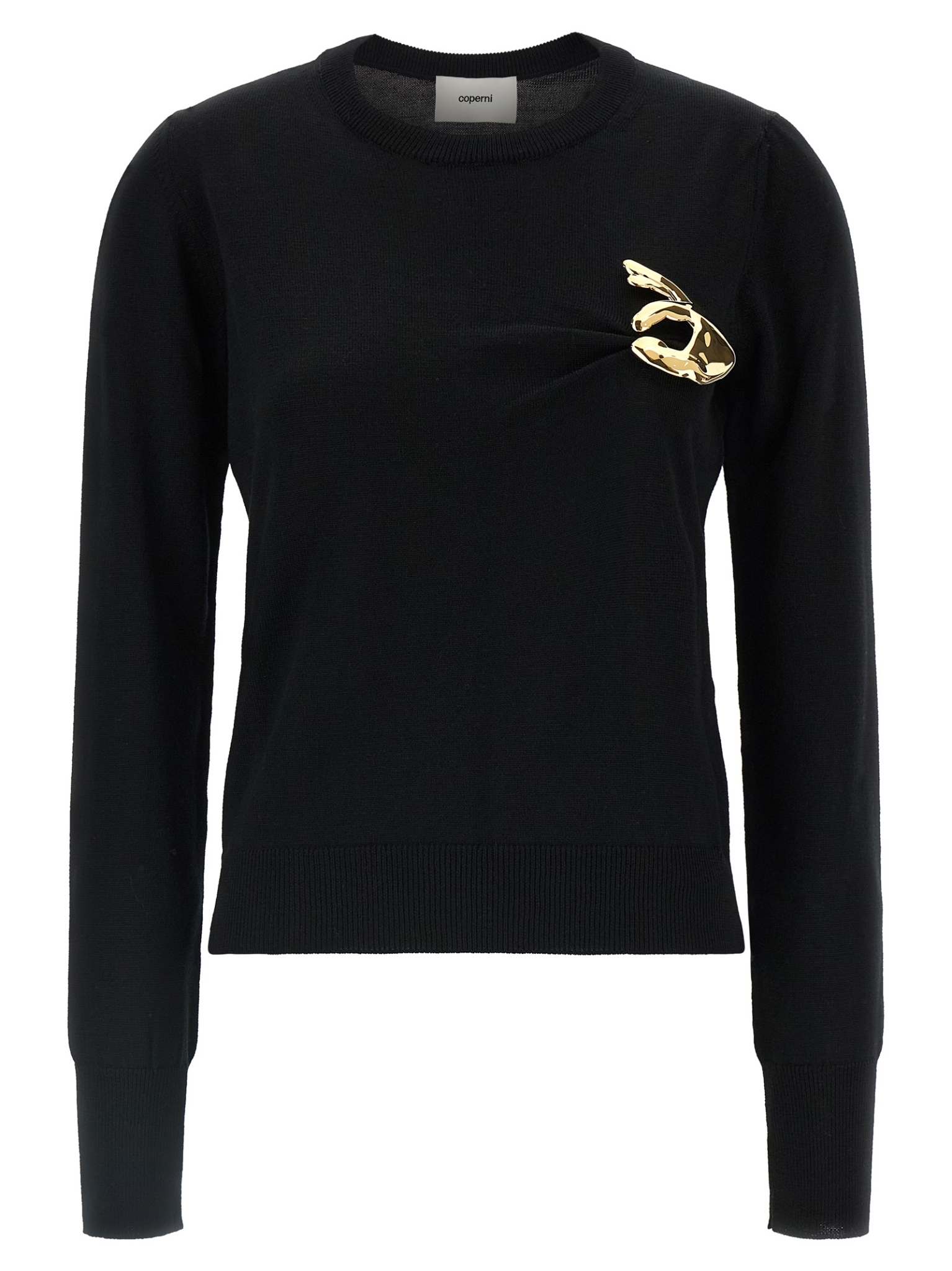 [Coperni] Knitwear FW26 COPML76Y3029BLKGLD