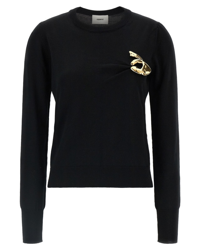 [Coperni] Knitwear FW26 COPML76Y3029BLKGLD