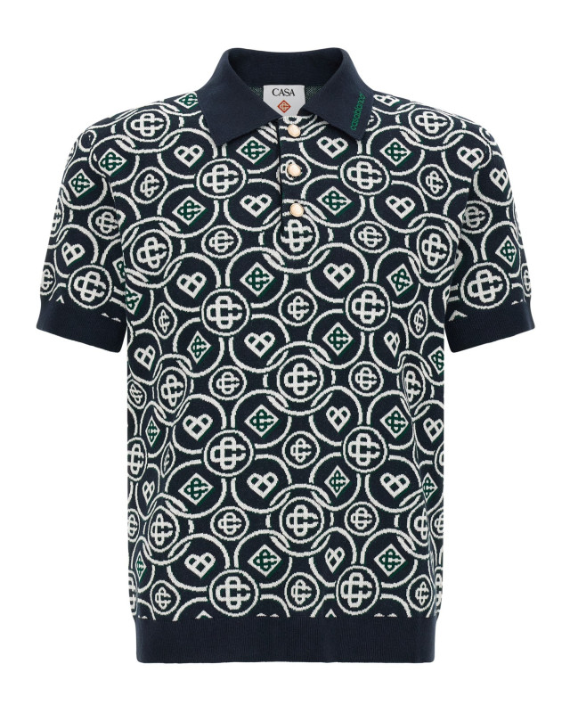 [Casablanca] T-shirts Short Sleeve FW26 MAW26KW146401CCMONOGRAM