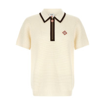 [Casablanca] T-shirts Short Sleeve FW26 MAW26KW148001WOOLWHITE