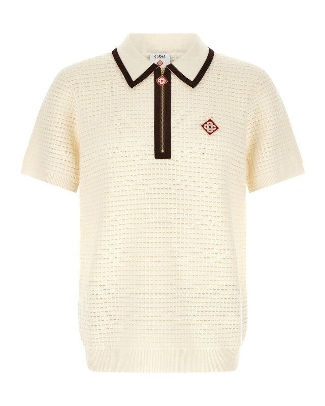 [Casablanca] T-shirts Short Sleeve FW26 MAW26KW148001WOOLWHITE