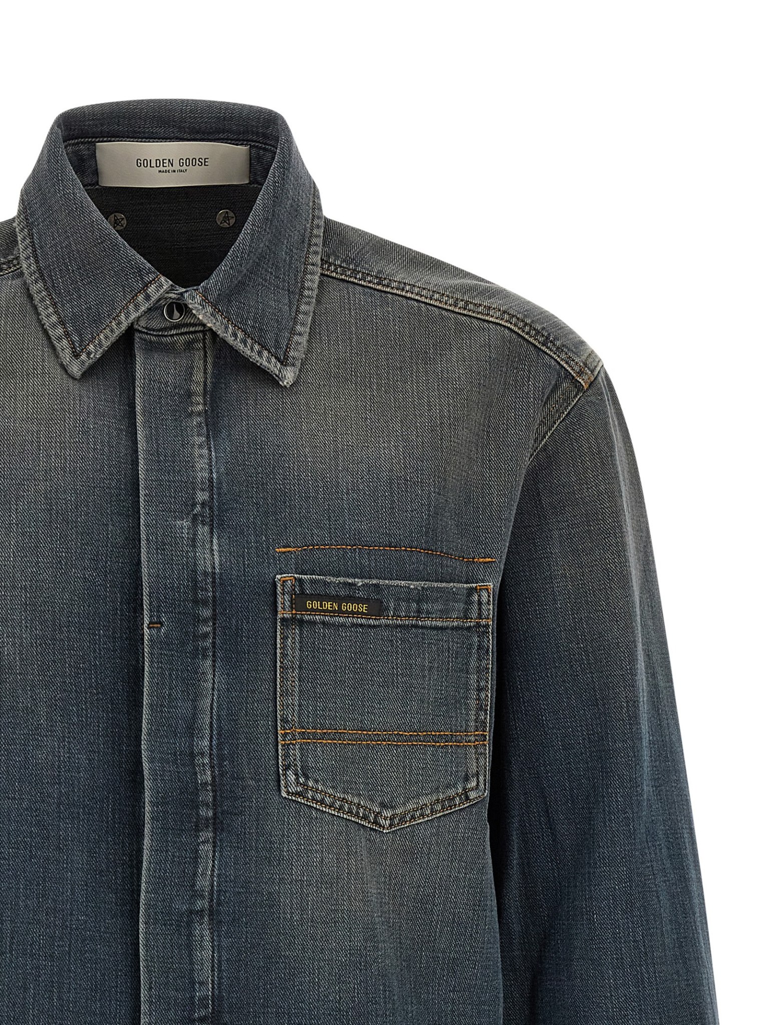 [Golden Goose] Shirts Long Sleeve FW26 GMP02757P0026545010050100