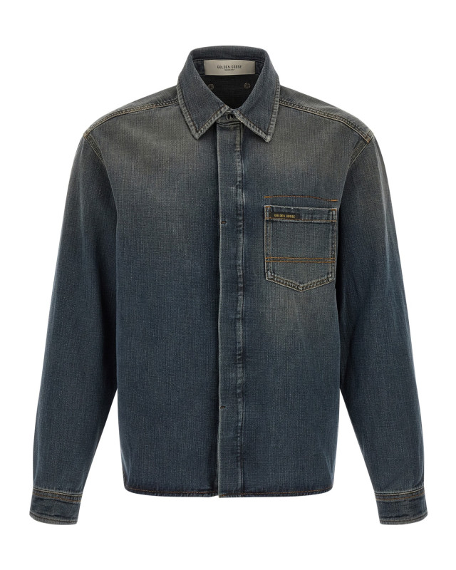 [Golden Goose] Shirts Long Sleeve FW26 GMP02757P0026545010050100