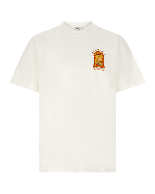 [Casablanca] T-shirts Short Sleeve FW26 MAW26JTS00112HERMONSMIRAGEARCH