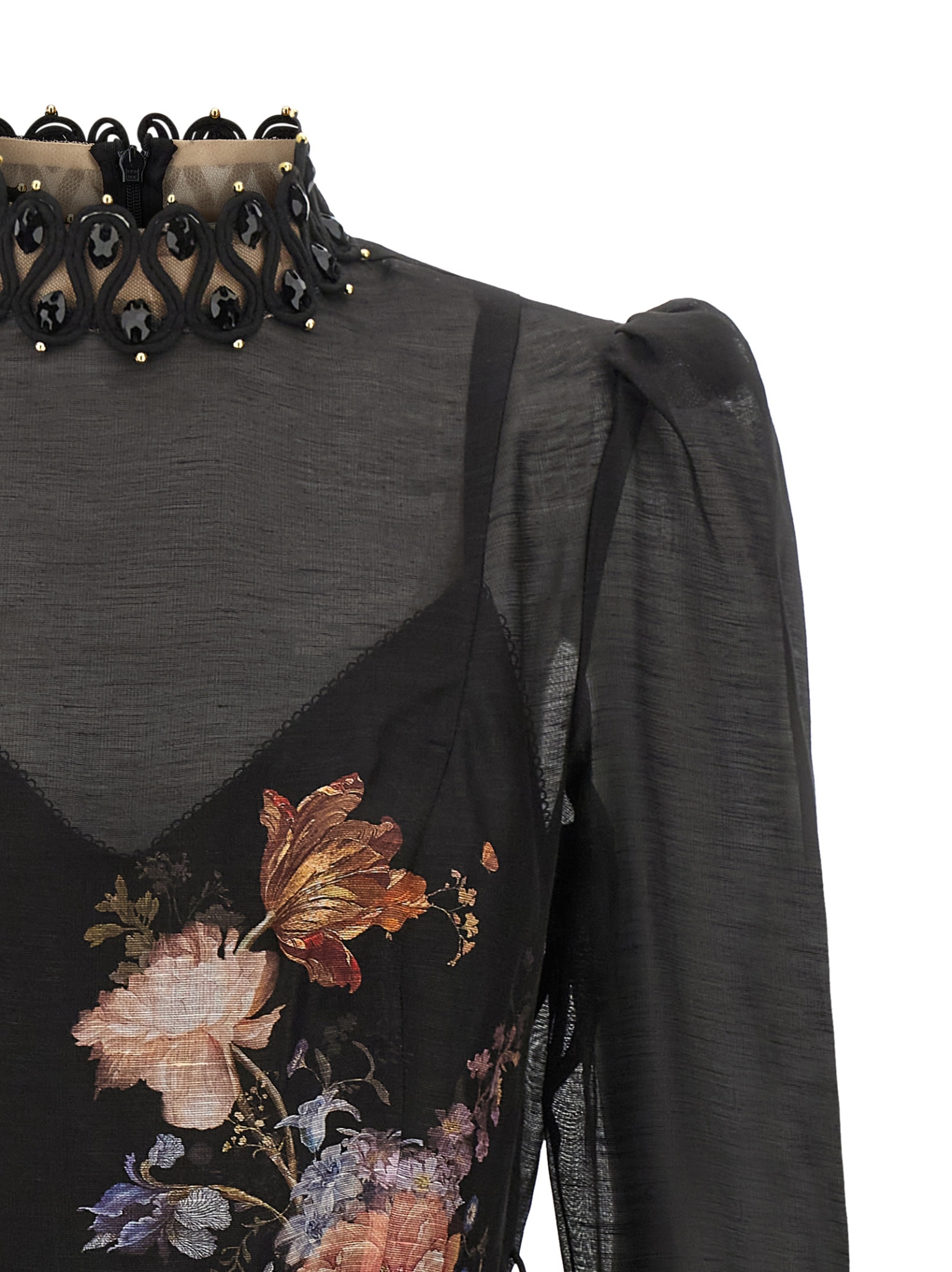 [Zimmermann] Long sleeve dress FW26 0725DF261BLF