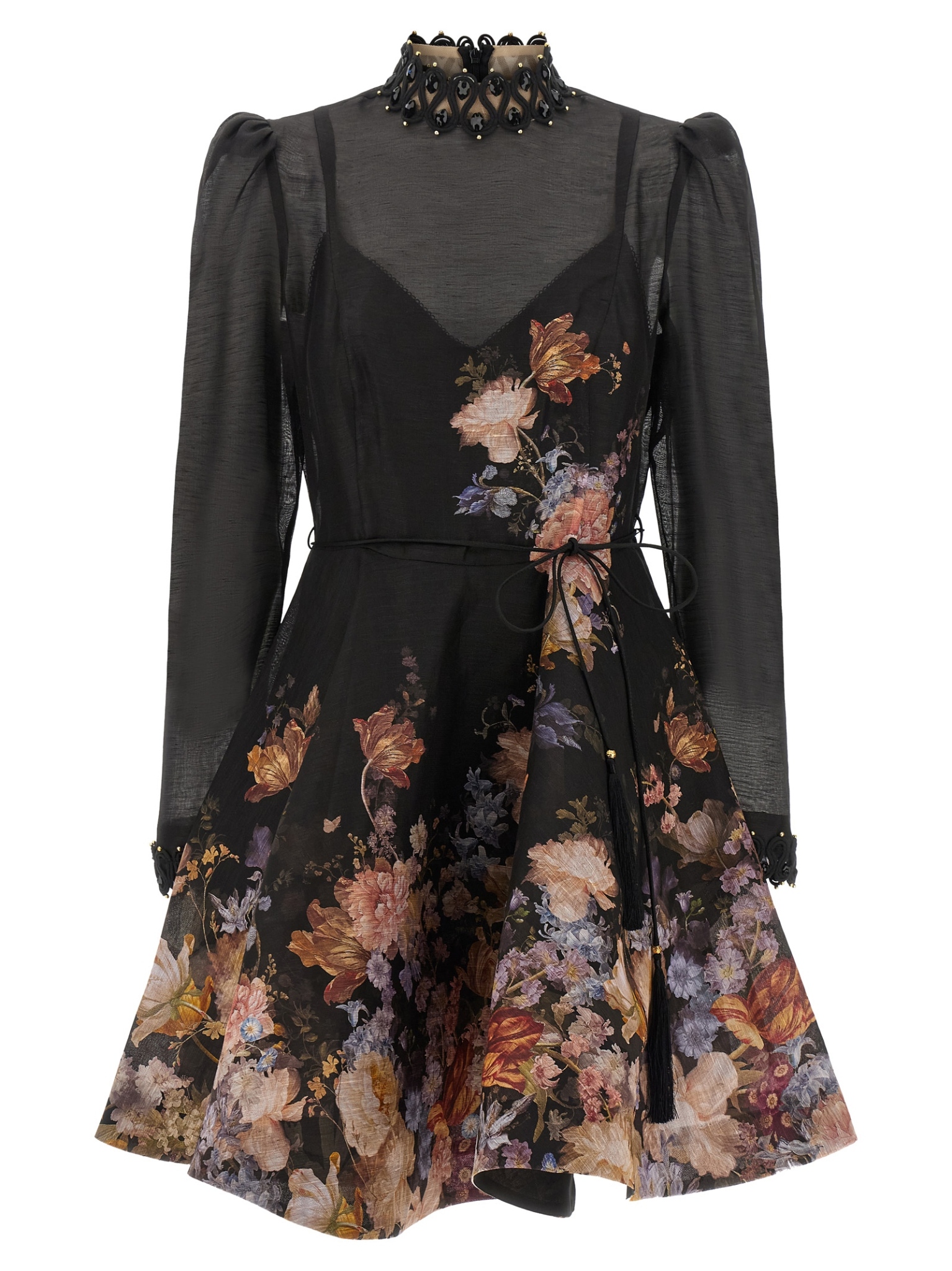 [Zimmermann] Long sleeve dress FW26 0725DF261BLF
