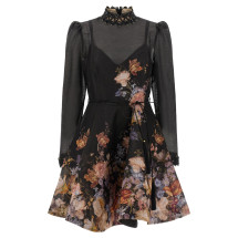 [Zimmermann] Long sleeve dress FW26 0725DF261BLF