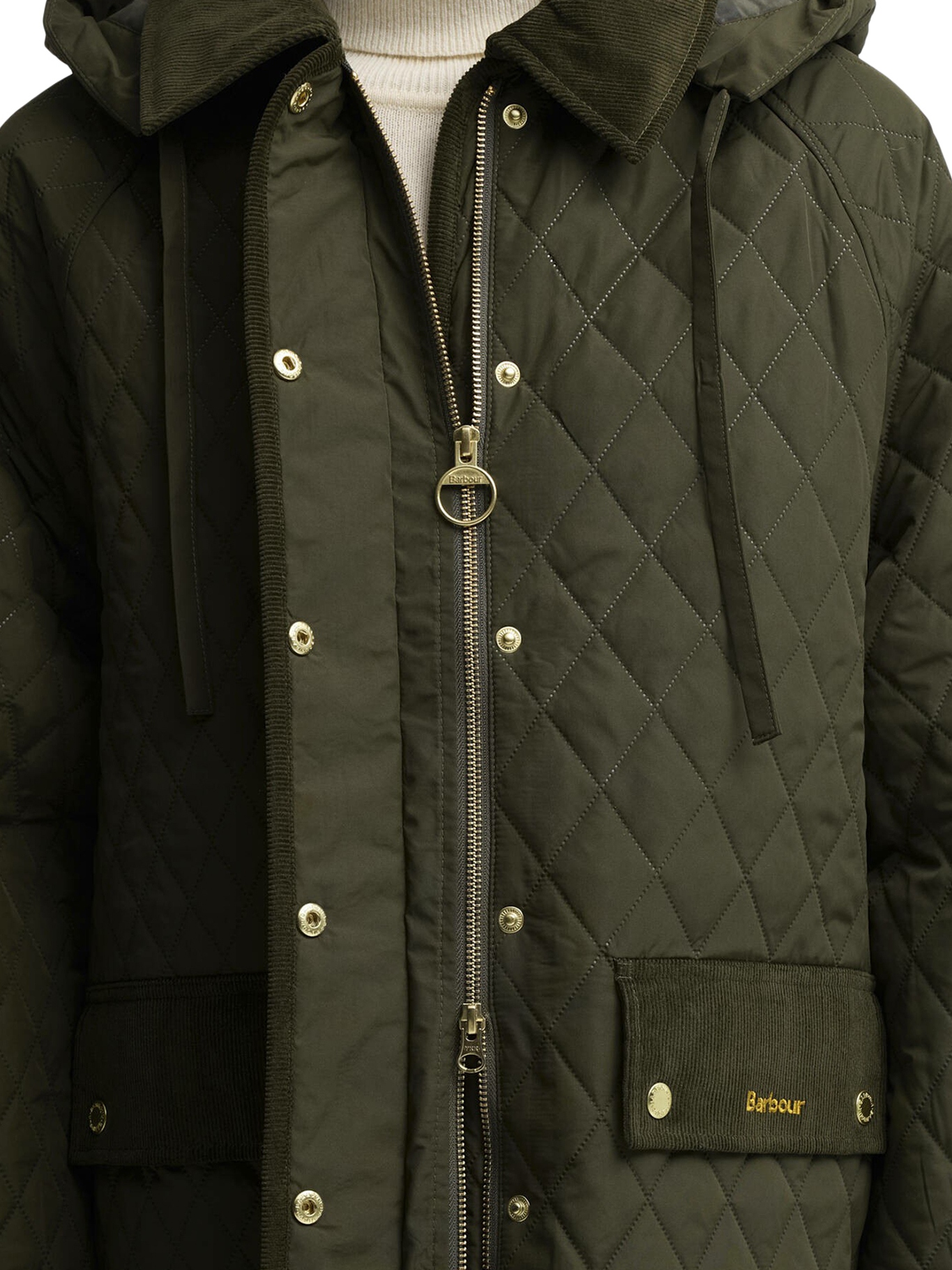 [Barbour] Down jacket FW26 LQU1926LQUOL51 OLIVE SHADOW CLASSIC