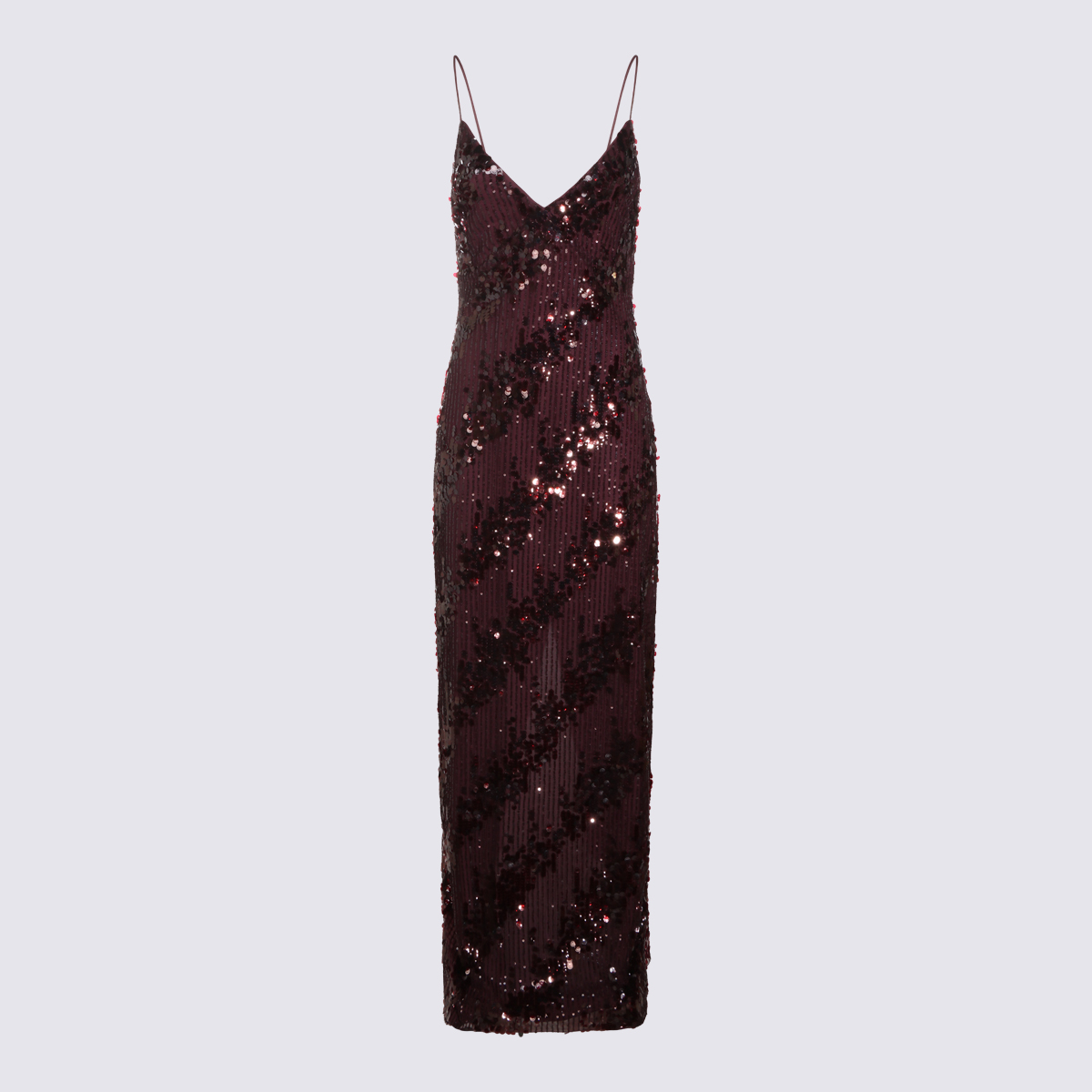 [NISSA] Sleeveless dress FW26 RS16866BORDEAUX