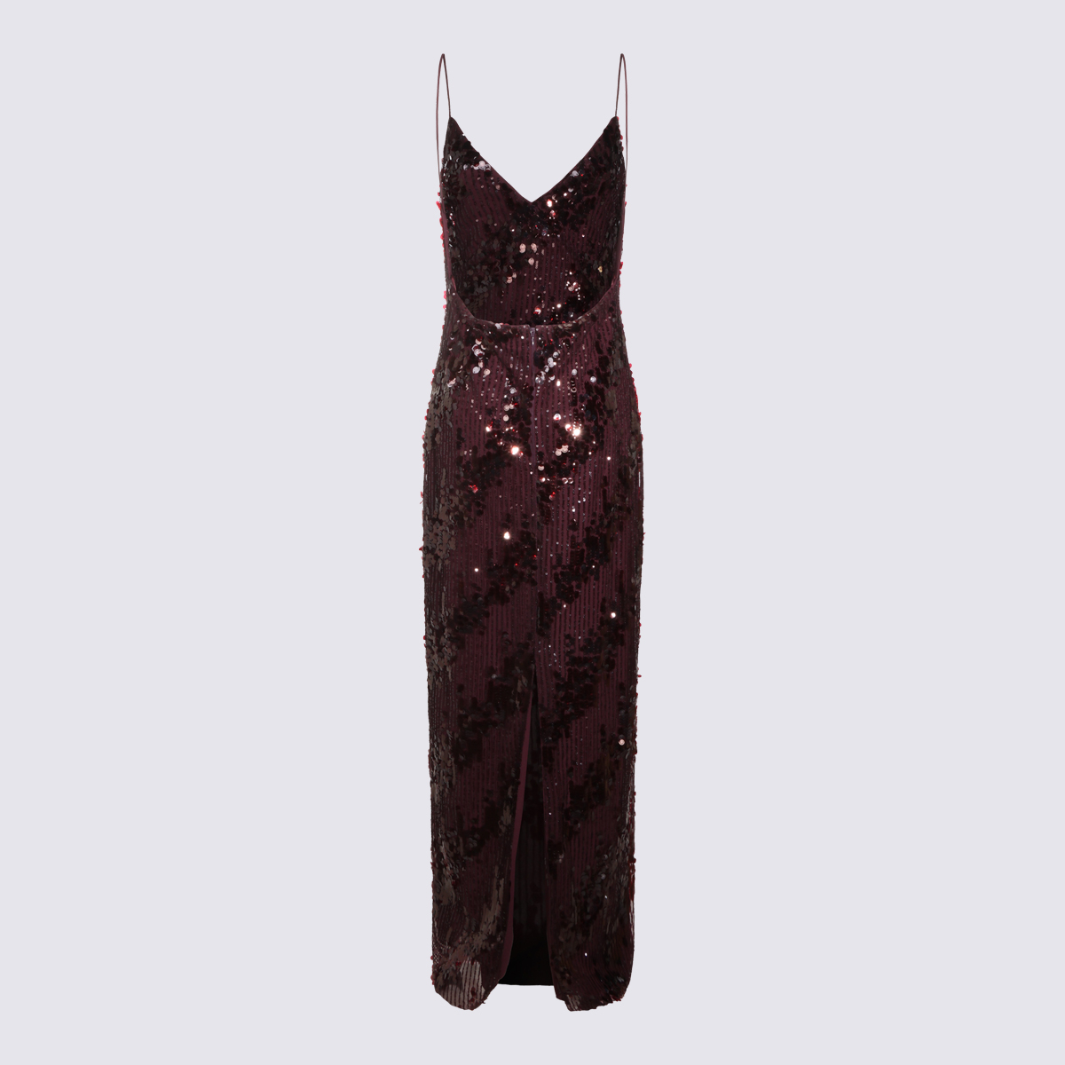 [NISSA] Sleeveless dress FW26 RS16866BORDEAUX
